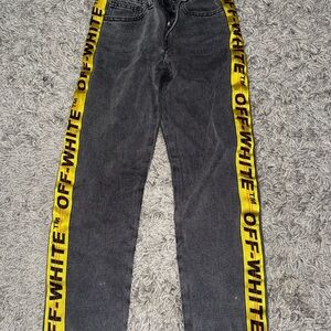 Kids Size 8 Off-White Kids Gray Denim